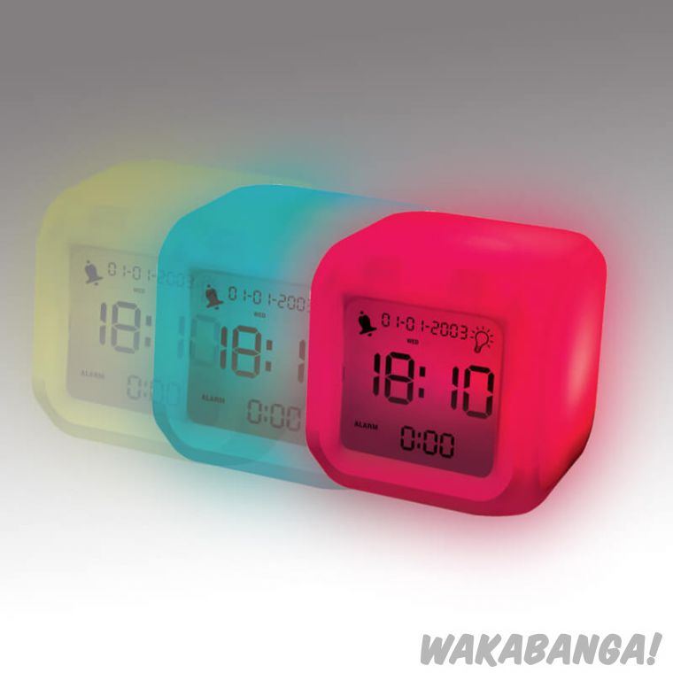 Reloj despertador claqueta de cine - Wakabanga